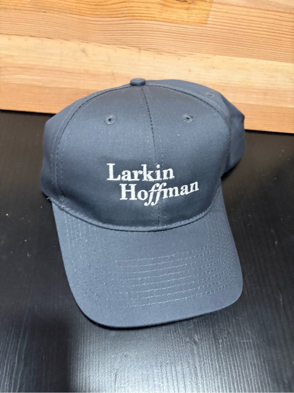 Port Authority Grey Baseball Cap with White Embroidered Logo
